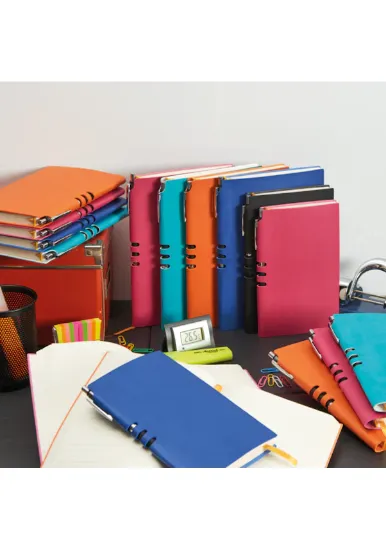 Bayındır Not Defteri Soft Suni Deri Çizgili 120 YP 13x20.5 BAD0466  resmi