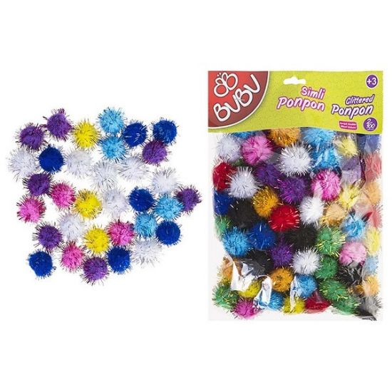 Bu-Bu Pon Pon 2 CM 100 LÜ Karma BUBU00109 resmi