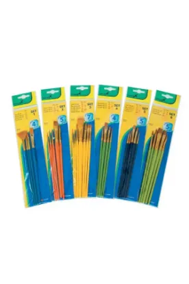 Fanart Fırça Seti Academy Sentetik Kıllı 6 Farklı Set 500 resmi