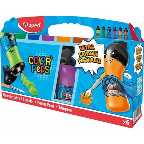 Maped Guaj Boya 75 ML 5 Renk 810012 resmi