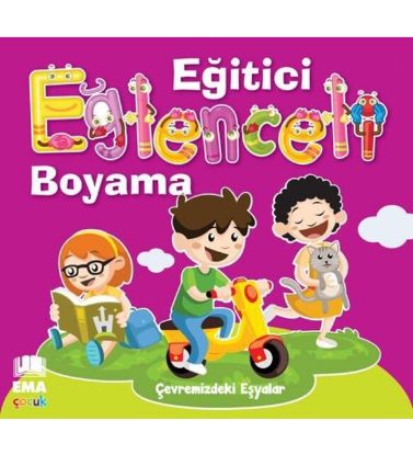 Ema Eğitici Eğl.Boyama-Çevre.Eşyalar resmi