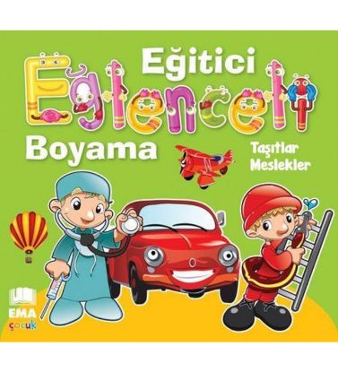 Ema Eğitici Eğl.Boyama-Taşıtlar-Meslekler resmi