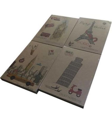 Liz Defter Kraft Kapak Seperatörlü 144 YP 20x28  resmi