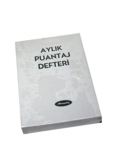 Altınyıldız Aylık Puantaj Defteri Büyük (12 Adet) resmi