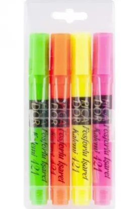 Picador Fosforlu Kalem 4 LÜ 421 resmi