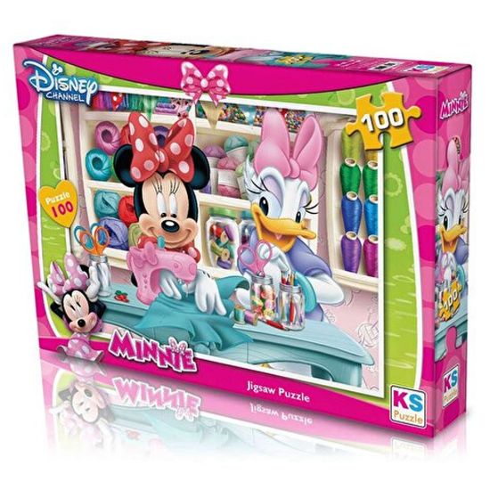 Ks Games Puzzle 100 Parça Mınnie 714 resmi
