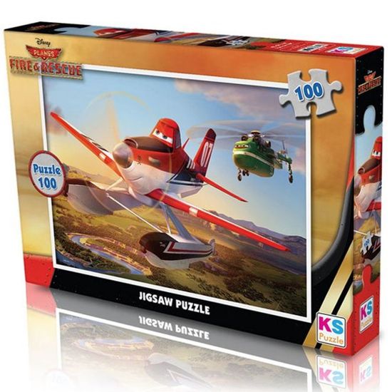 Ks Games Puzzle 100 Parça Planes PL 714 resmi