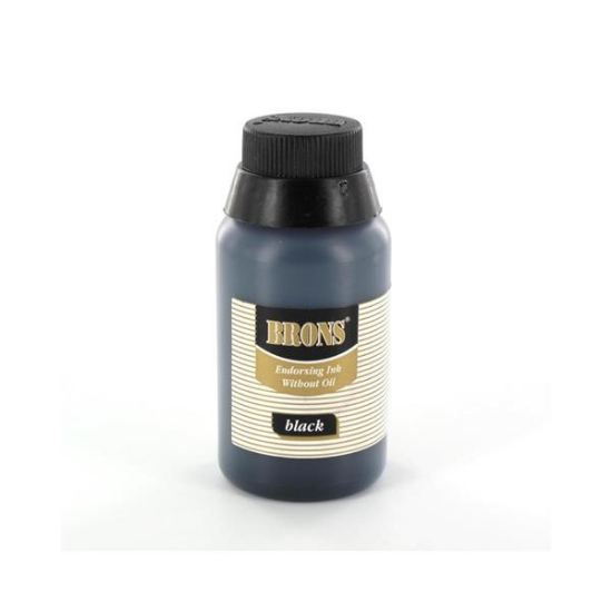 Brons Istampa Mürekkebi Yağlı 30 CC Siyah BR-314 (12 Adet) resmi