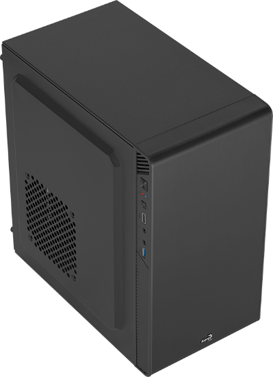 Aerocool AE-CS106P350 CS-106 350W 1x120mm FRGB USB 3.0 Micro ATX/Mini ITX Siyah Kasa resmi