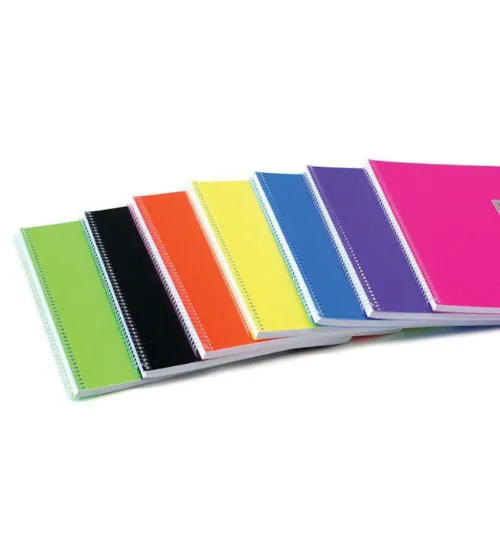 Komeks Spiralli Defter Plastik Kapak Çizgili 60 YP A4 60/1 SA4 (12 Adet) resmi