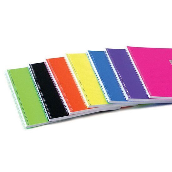 Komeks Spiralli Defter Plastik Kapak Kareli 72 YP A4 72/4 SA4 (12 Adet) resmi