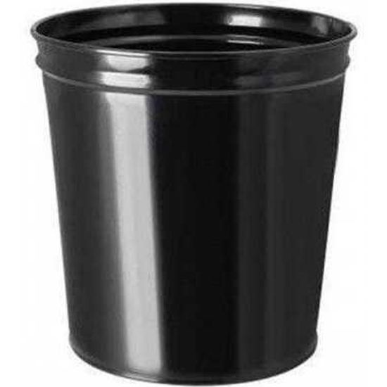 Mimaks Çöp Kovası Metal Siyah D-1 resmi