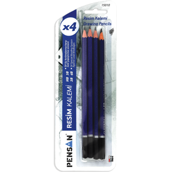 Fatih Kurşun Kalem Dereceli 4B (12 Adet) resmi