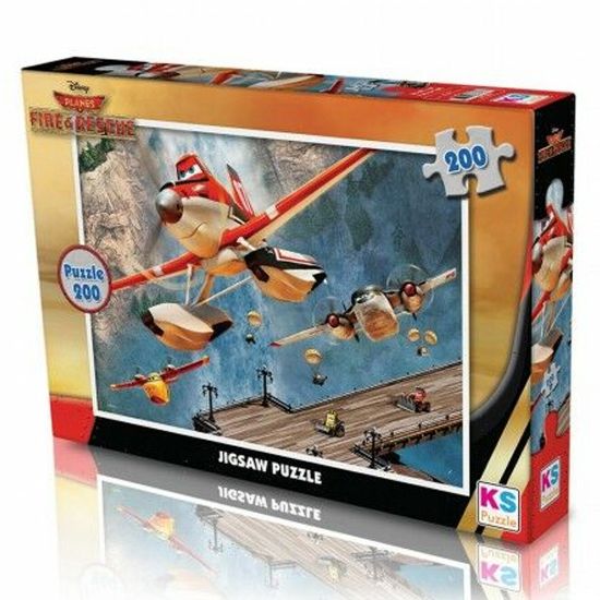 Ks Games Puzzle 200 Parça Planes PL 113 resmi