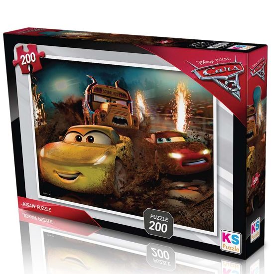 Ks Games Puzzle 200 Parça Cars CR.113.1 resmi