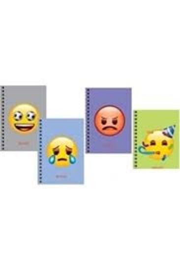 Keskin Color Bloknot Emoji Metalize 80 YP A6 140400-87 (36 Adet) resmi