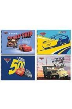Keskin Color Resim Defteri Spiralli 15 YP 17x25 Cars 300115-33 (24 Adet) resmi