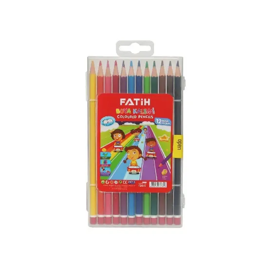 Fatih Kuru Boya Çantalı Tam Boy 12 Renk 33285 resmi