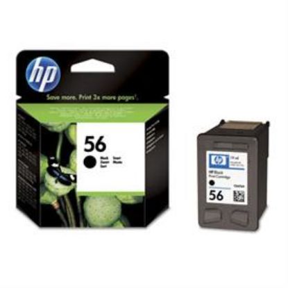 HP 56 Black Siyah Kartuş C6656AE resmi