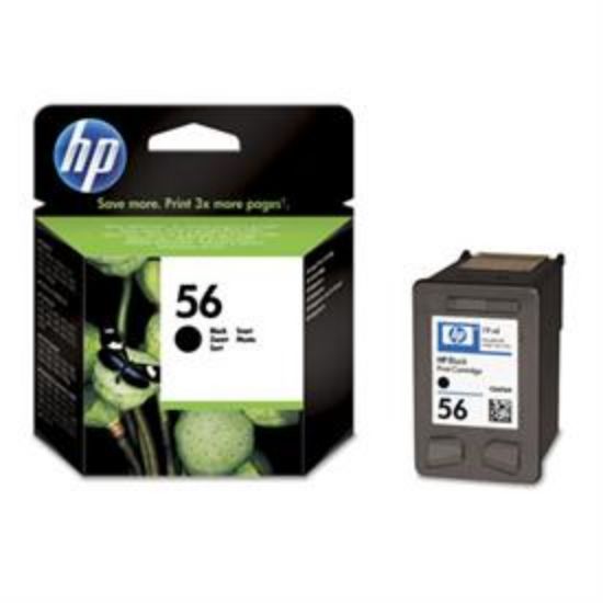 HP 56 Black Siyah Kartuş C6656AE resmi