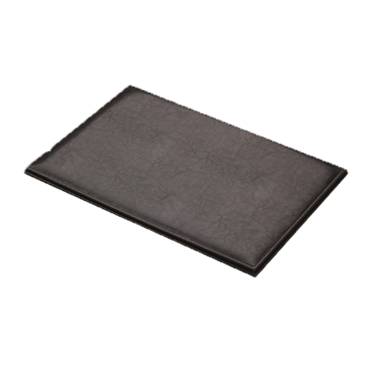 Gülpaş Sümen Tablası Napa Suni Deri Sade Siyah 901 resmi