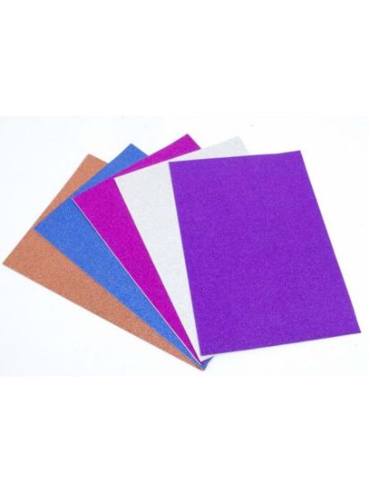 Lino Elişi Kağıdı Simli Yapışkanlı 10 LU 20x30 CM 3815J resmi