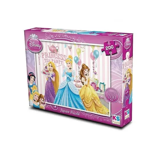Ks Games Puzzle 200 Parça Princess PR.113 resmi