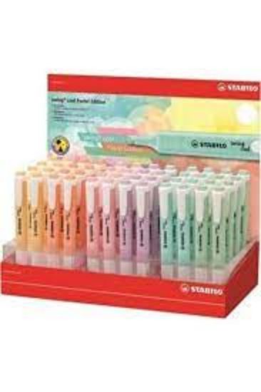 Stabilo Fosforlu Kalem Swing Cool Pastel 48 Li Stant 275/48-8 resmi