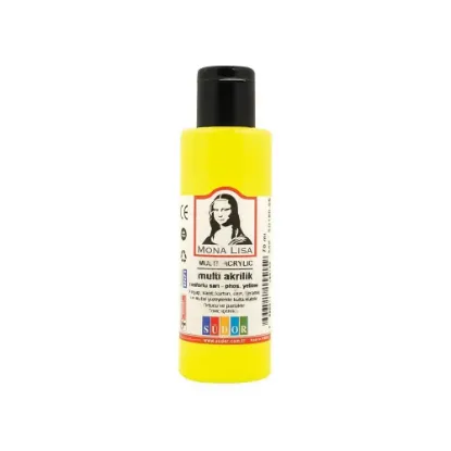 Mona Lisa Multi Akrilik 70 ML Fosforlu Sarı SD160-05 (12 Adet) resmi