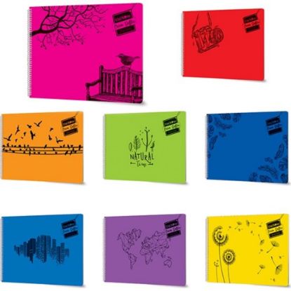 Çınar Resim Defteri Spiralli Plastik Kapak 33x48 25 YP 33007 (12 Adet) resmi