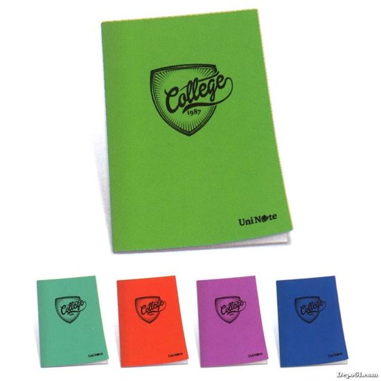 Çınar College Plastik Kapak Defter College Dikişli A4 100 YP Çizgili 100/1 76007 (12 Adet) resmi