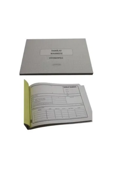 Altınyıldız Tahsilat Makbuzu Otokopili 14x20 (12 Adet) resmi