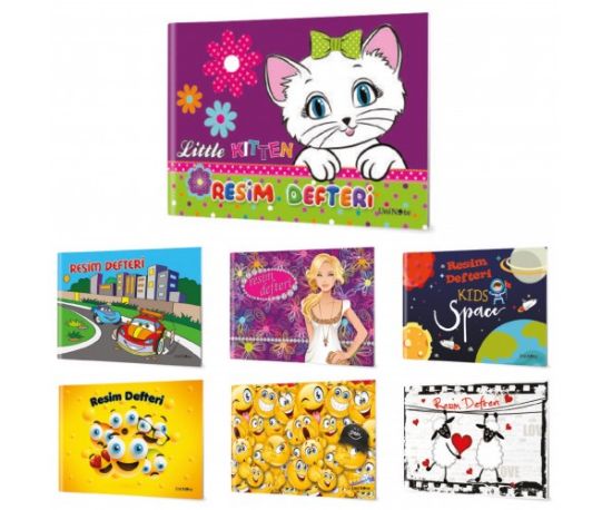 Çınar Resim Defteri Dikişli Büyük 30 YP 20001 resmi