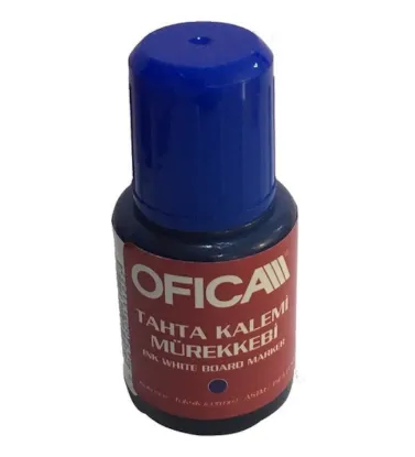 Ofica Tahta Kalem Mürekkebi 20 ML Mavi FMM-05M (12 Adet) resmi