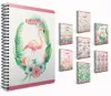 Gıpta Flamıngo Spiralli Sert Kapak Defter 17x24 100 YP Kare. resmi