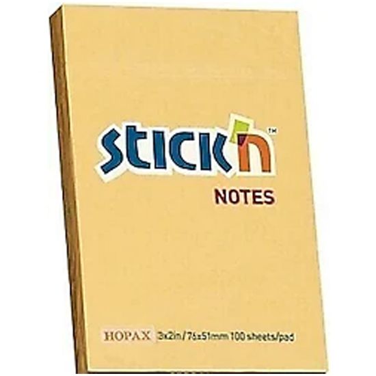 Hopax Stıckn Yapışkanlı Not Kağıdı 76x51 Pastel Kavun İçi 100 YP HE21390 (12 Adet) resmi