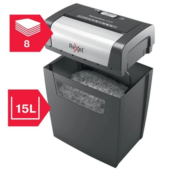Rexel Evrak İmha Makinesi Momentum X308 2104570EU resmi
