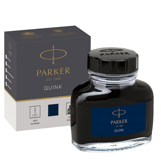 Parker Dolma Kalem Mürekkebi Quink 57 ML Siyah 1950375 resmi