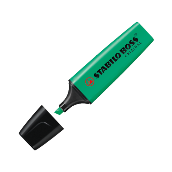 Stabilo Fosforlu Kalem Boss Turkuaz 70/51 (10 Adet) resmi