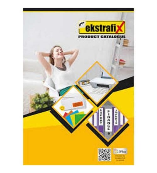 Ekstrafix Ofis Etiketi 36x12 MM 10 Lu Beyaz SC-010 B resmi