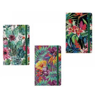 Keskin Color Not Defteri Pronot-Mexico Lastikli Çizgili 80 YP 13x21 413721-99 resmi