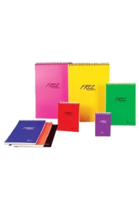 Keskin Color Bloknot Free Platinum Office Spiralli A5 80 YP Çiz.141171-99 (6 Adet) resmi