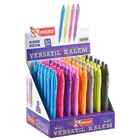 Mikro Versatil Kalem Standlı 0.9 MM 513-48 (48 Adet) resmi
