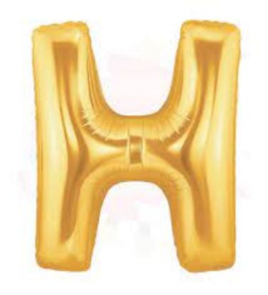 Nedi Balon Folyo 40 Harf Altın H 02132 resmi