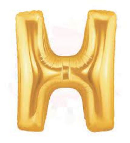 Nedi Balon Folyo 40 Harf Altın H 02132 resmi