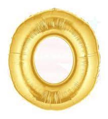 Nedi Balon Folyo 40 Harf Altın O 02138 resmi