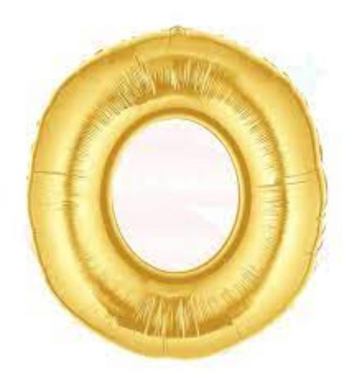 Nedi Balon Folyo 40 Harf Altın O 02138 resmi