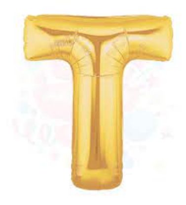 Nedi Balon Folyo 40 Harf Altın T 02143 resmi