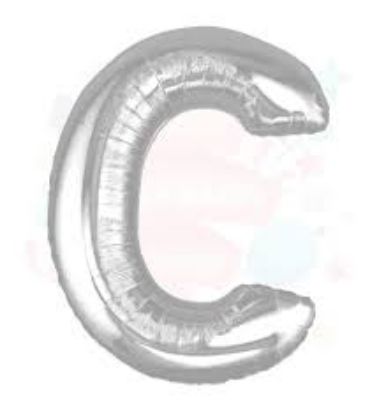 Nedi Balon Folyo 40 Harf Gümüş C 00847 resmi