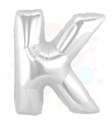 Nedi Balon Folyo 40 Harf Gümüş K 01824 resmi